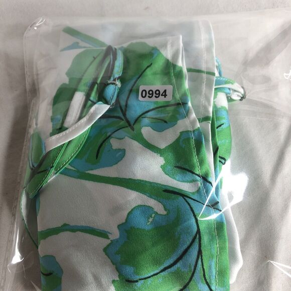 Women's Geranium Leaf Short Satin Slip Dress - DVF Diane Von Furstenberg XS NEW - Picture 8 of 8